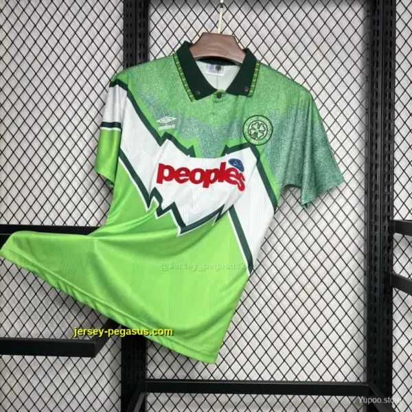 Retro Celtic Away Green Jersey