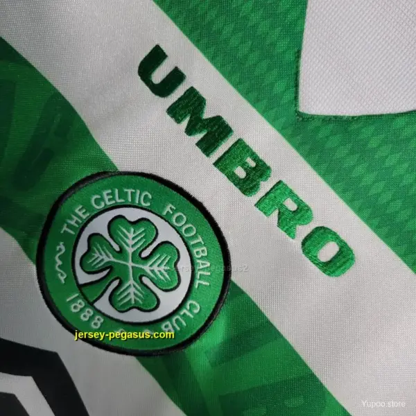 Retro Celtic Home Champion Jersey
