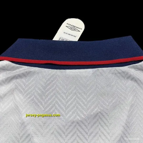 Retro England At Home Soccer Jersey