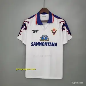 Retro Fiorentina Away White Jersey