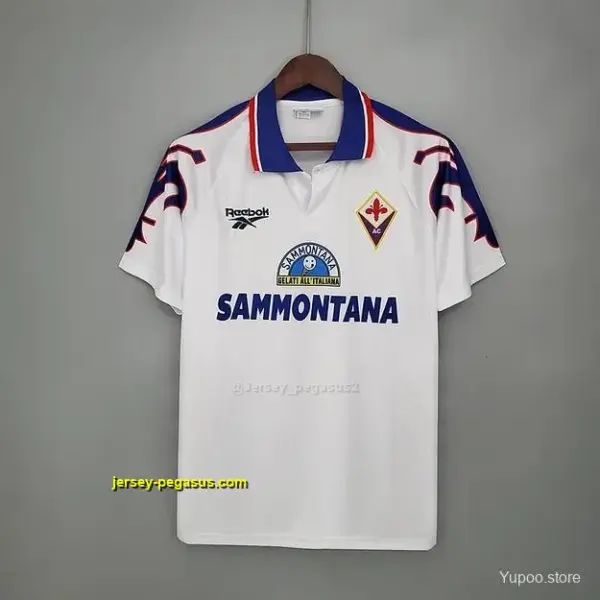 Retro Fiorentina Away White Jersey