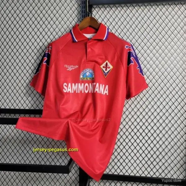 Retro Fiorentina Third Red Jersey