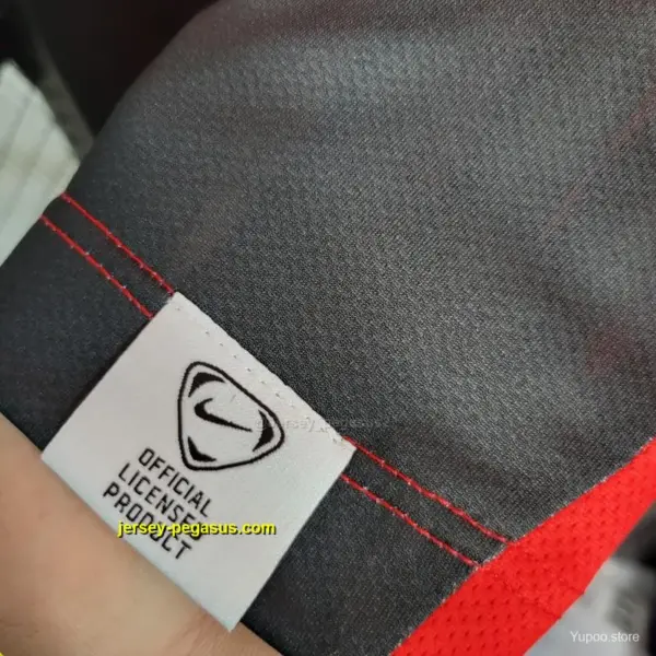 Retro Flamengo Third Black Red Jersey