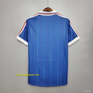 Retro France 1982 home Soccer Jersey