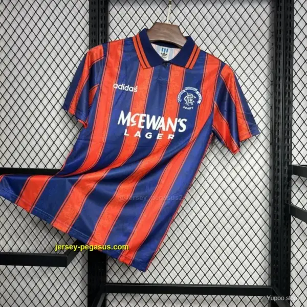 Retro Glasgow Rangers Away Red Jersey
