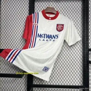Retro Glasgow Rangers Away White Jersey