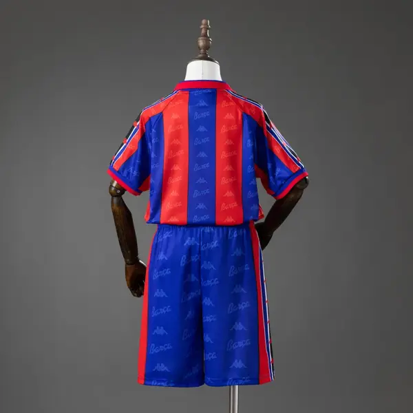 Barcelona Home Retro Kids Kit Jersey