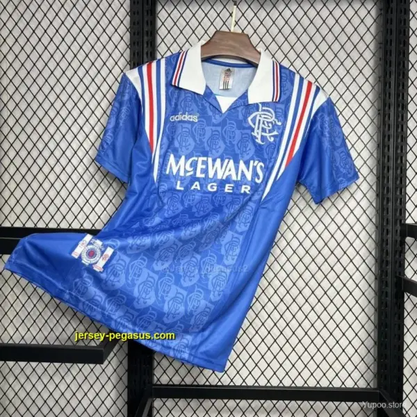 Retro Glasgow Rangers Home Jersey