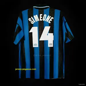 Retro Inter Milan Home Jersey With Patch