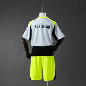 Borussia Dortmund Away Kids Kit Jersey