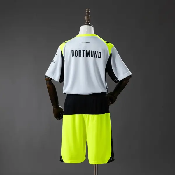 Borussia Dortmund Away Kids Kit Jersey