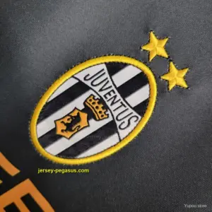 Retro Juventus Away Black Soccer Jersey