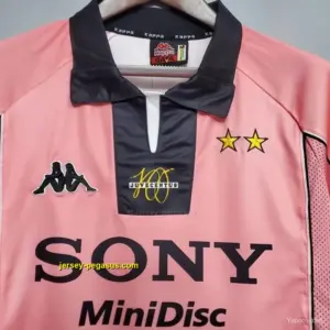 Retro Juventus Away Pink Jersey