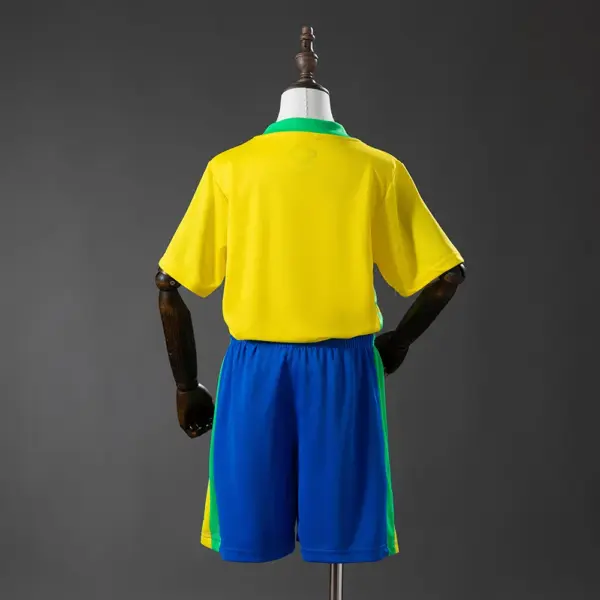 Brazil 2025 Home Kids Kit Jersey
