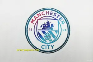 Retro Manchester City Away White Jersey
