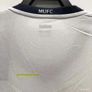 Retro Manchester United Away Champions Version Soccer Jersey