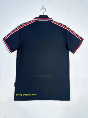 Retro Manchester United Goalkeeper Navy Jersey
