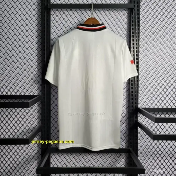 Retro Manchester United White Jersey