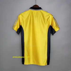 Retro Marseille away yellow Soccer Jersey