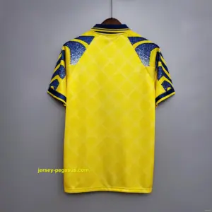 Retro Parma Yellow Soccer Jersey