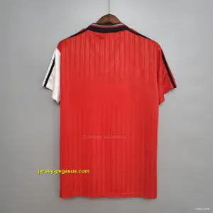 Retro Rangers Red and White Soccer Jersey