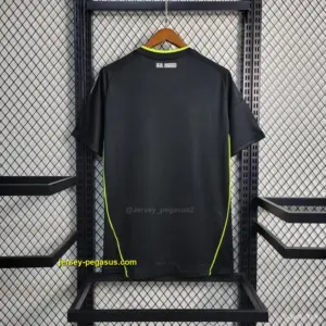 Retro Real Madrid Away Black Soccer Jersey