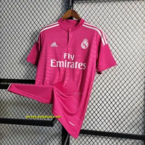 Retro Real Madrid Away Pink Jersey