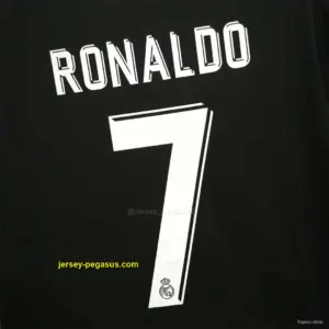 Retro Real Madrid Away Soccer Jersey With Full Patch