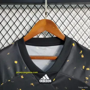 Retro Real Madrid Special Edition Black Gold Jersey