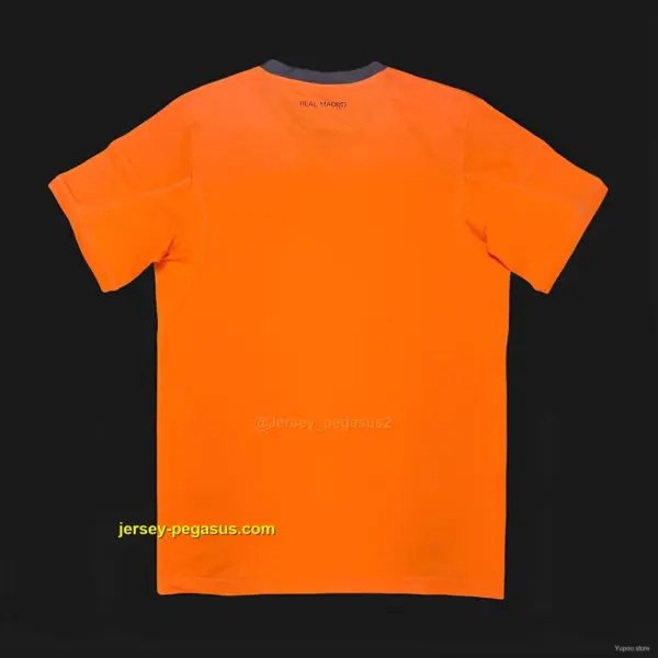 Retro Real Madrid Third Orange Jersey Worn By Ronaldo