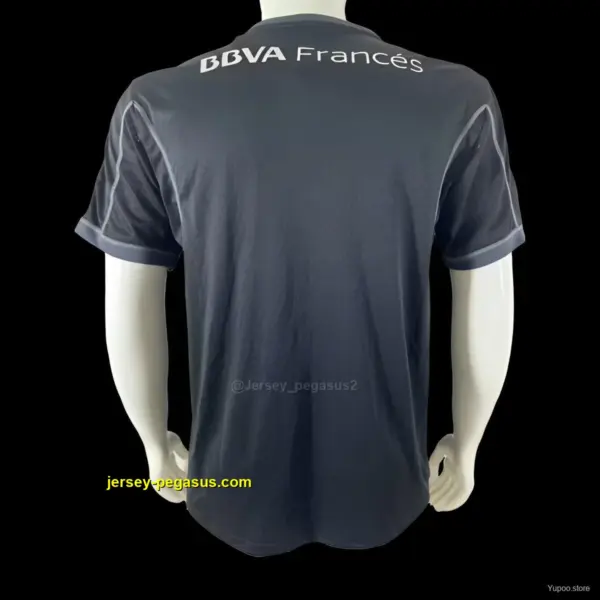 Retro River Plate 75Th Anniversary Black Jersey
