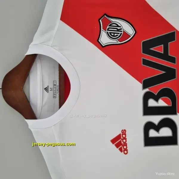 Retro River Plate Home Soccer Jersey
