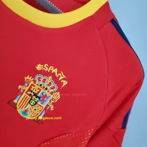 Retro Spain 2002 home Soccer Jersey