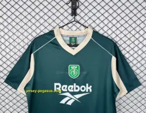 Retro Sporting Lisbon Deep Green Training Jersey