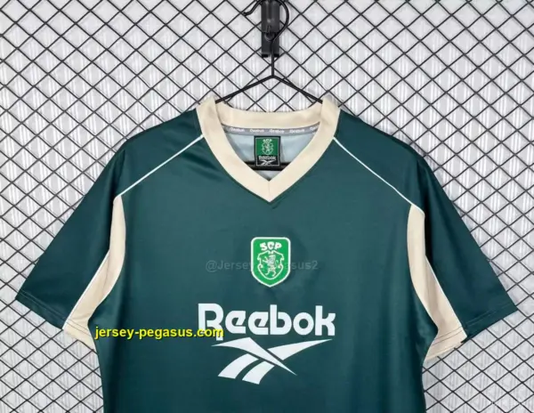 Retro Sporting Lisbon Deep Green Training Jersey