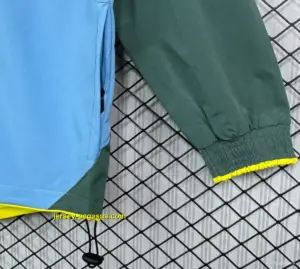 Retro Sporting Lisbon Green Full Zipper Windbreaker
