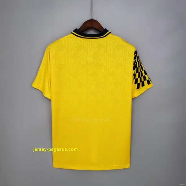 Retro Tottenham Away Yellow Soccer Jersey