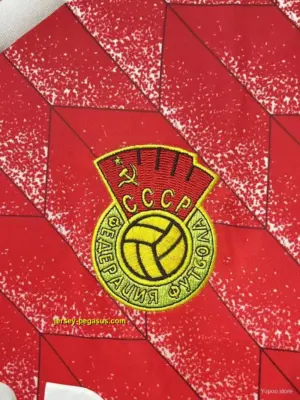 Retro USSR Home Soccer Jersey