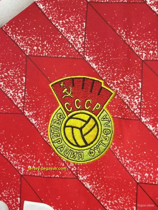 Retro USSR Home Soccer Jersey