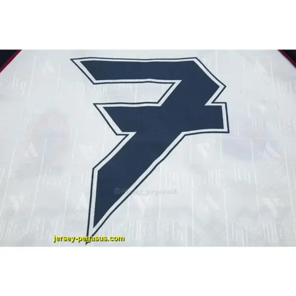 Retro West Ham X Iron Maiden Away White Jersey