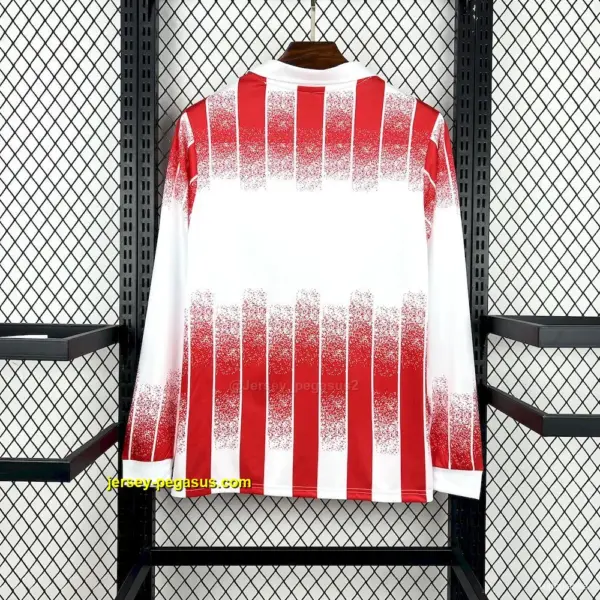 19 Retro AS Cannes Home Long Sleeves Jersey