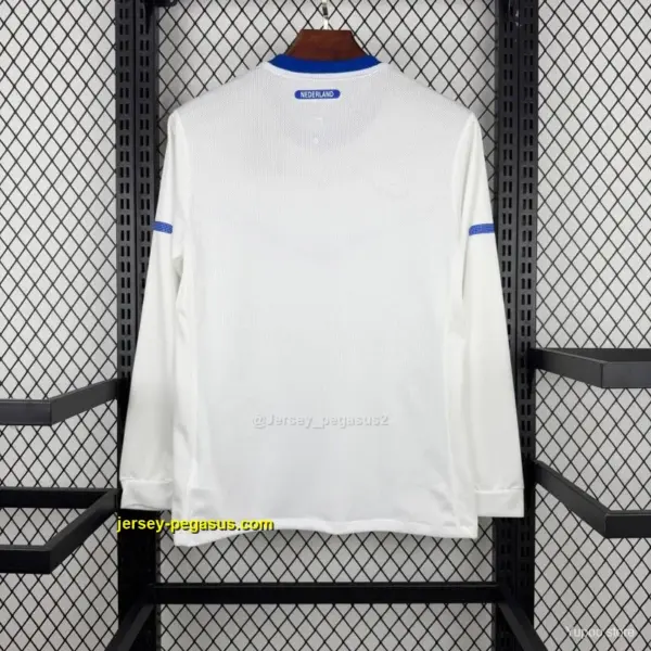 2012 Retro France Away Long Sleeve Jersey