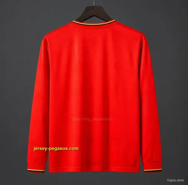 Retro 1990 Colombia Away Long Sleeve Jersey