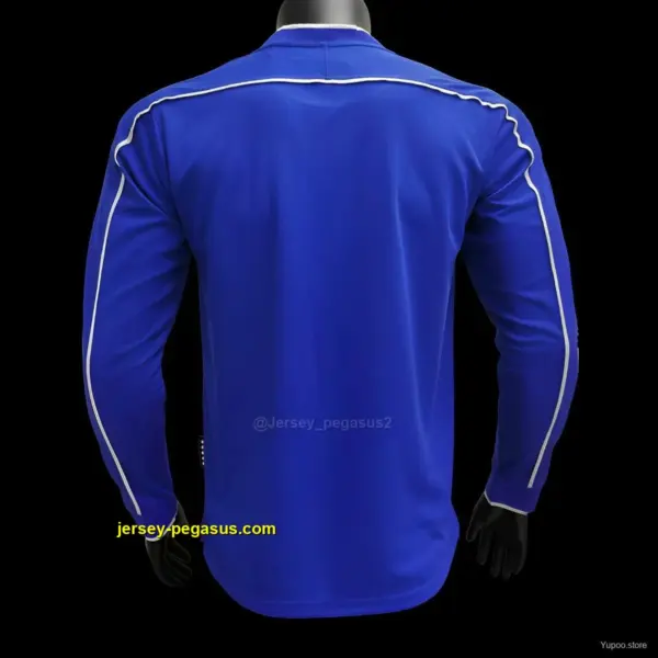 Retro 1998 Brazil Away Long Sleeve Jersey