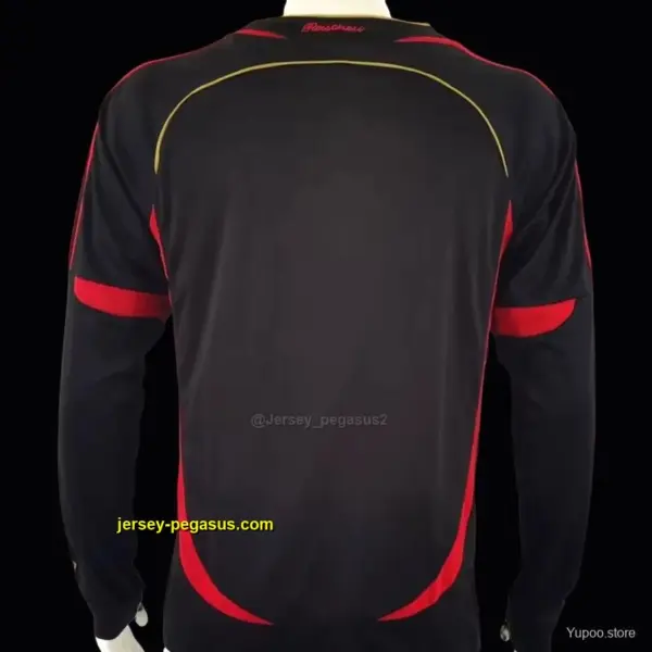 Retro AC Milan Third Black Long Sleeve Jersey