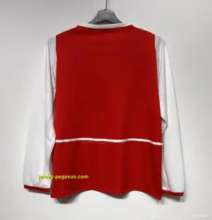 Retro Arsenal Home Long Sleeve Jersey