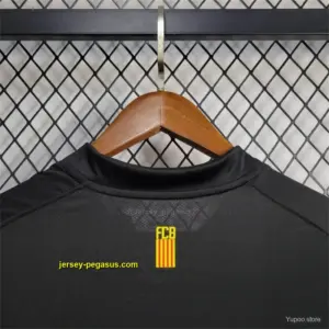 Retro Barcelona Away Long Sleeve Jersey