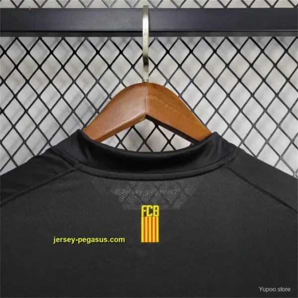 Retro Barcelona Away Long Sleeve Jersey
