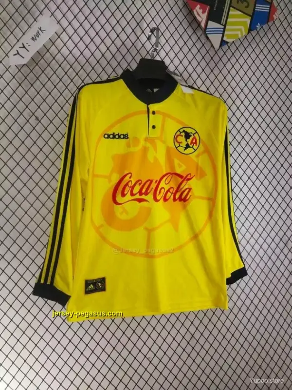 Retro Club America Home Long Sleeve Jersey