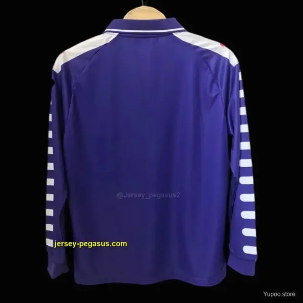 Retro Fiorentina Home Long Sleeve Jersey